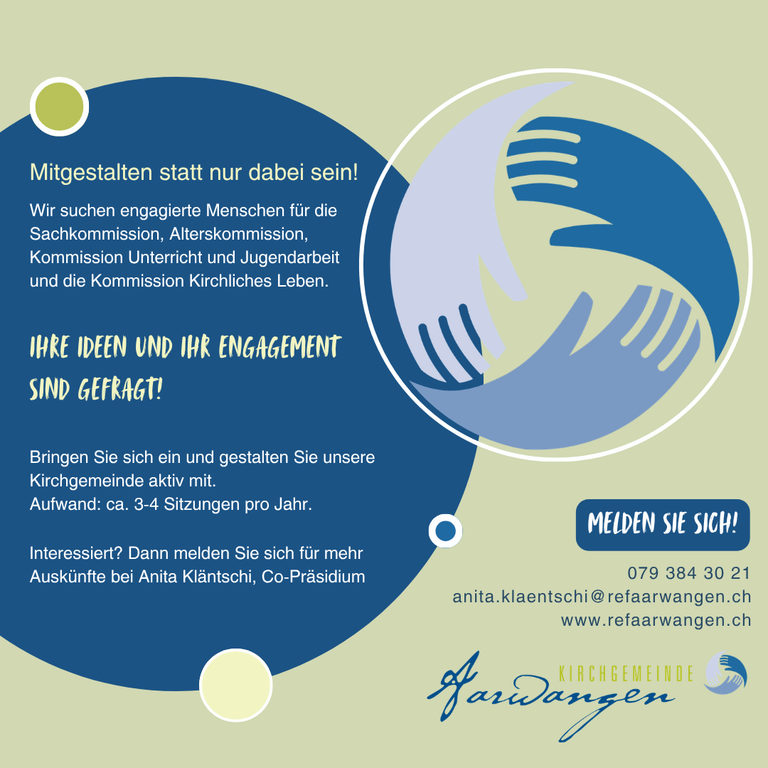 Mitarbeit Kommissionen